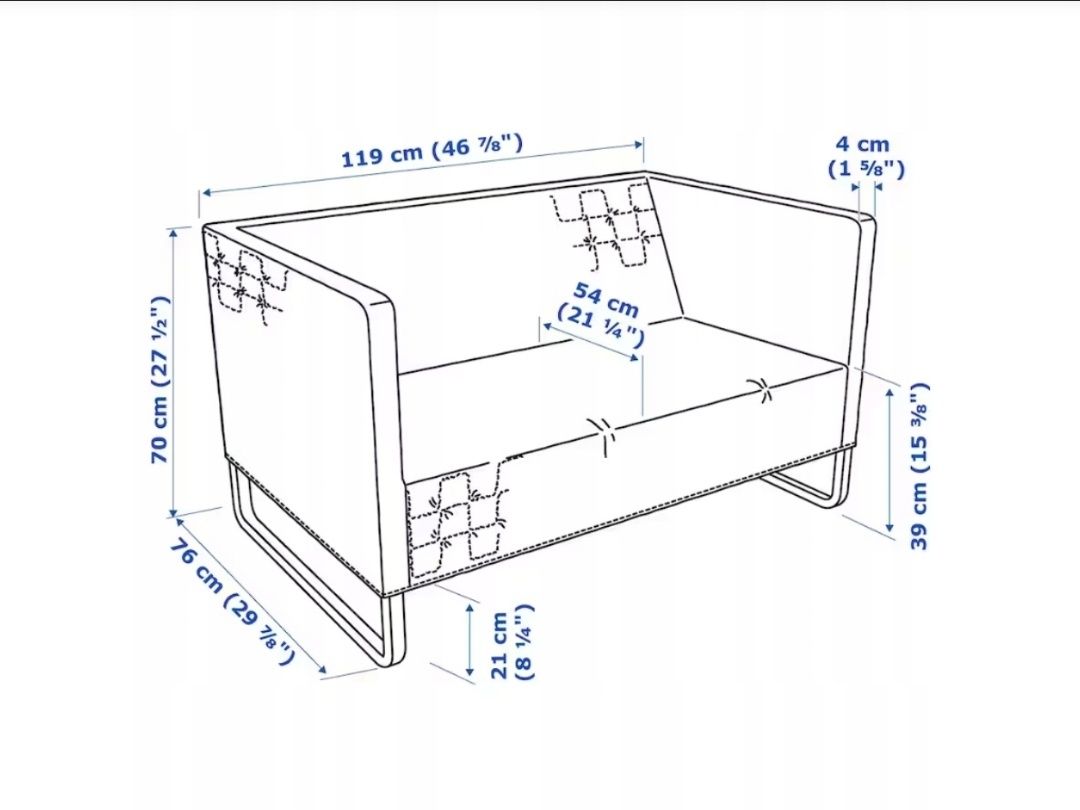 Sofa Ikea Knopparp