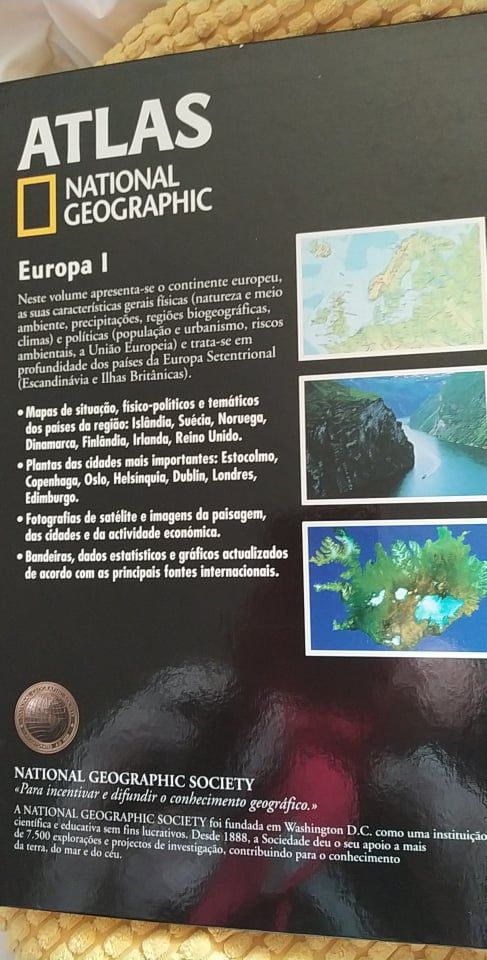 Atlas National Geographic - Europa I, II, III (3 vol)