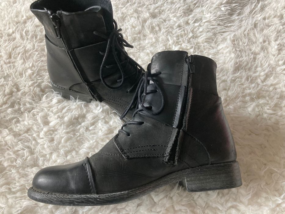 Ботинки женские демисезонные, натуральная кожа, р.36-37