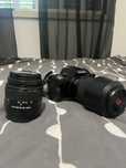 Kit Sony Alpha 35 + Lentes 18-55mm e 75-300mm