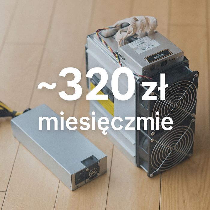 Antminer Z9 + oryginalny zasilacz Bitmain – stan BDB, gotowy do pracy