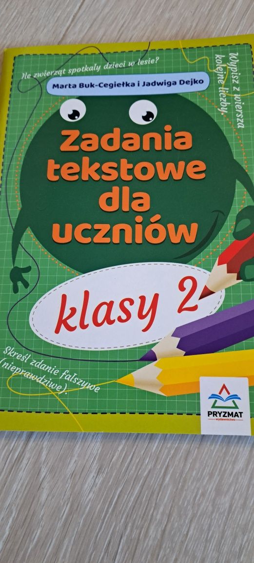 Zadania tekstowe dla uczniów kl 2