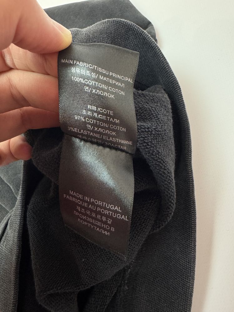 Худі Vetements graphic print Washed black S M L
