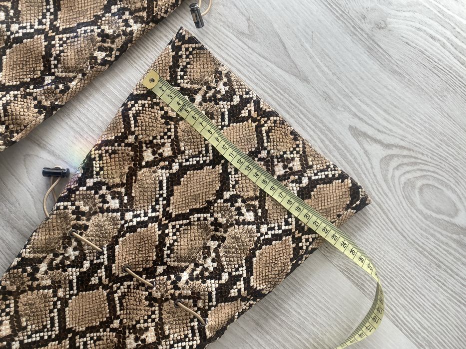 Kozaki sexi za kolano  mega dlugie do uda wąż pantera hit viral