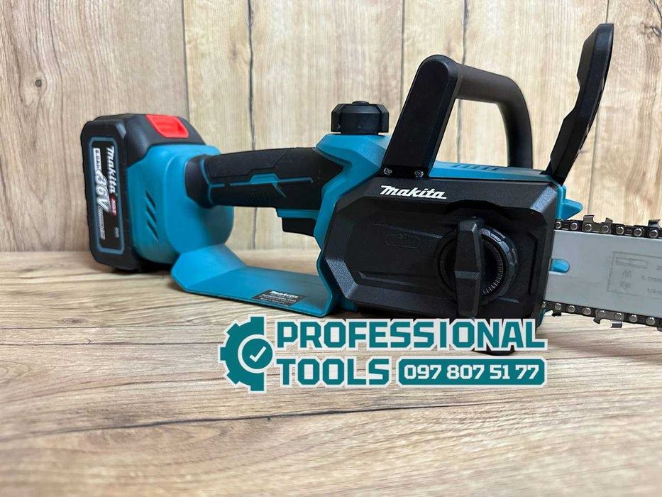 Акумуляторна пила з двома акумуляторами Makita DUC418 BL для обрізки