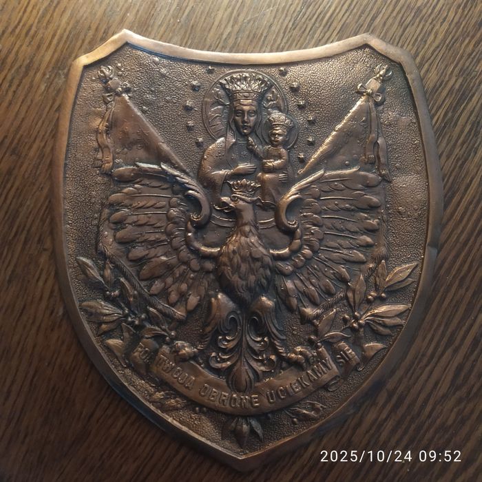 Ryngraf patriotyczno - religijny.