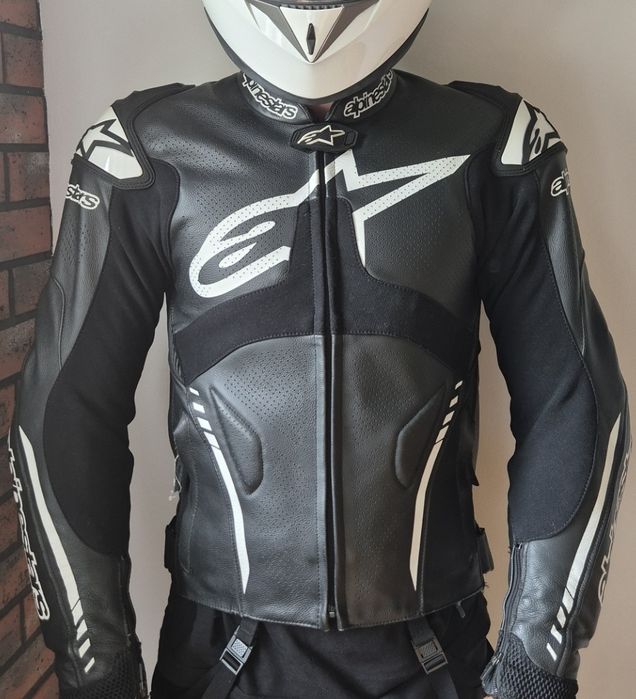 Kurtka motocyklowa alpinestars z garbem stan idealny. Model EN13595-1