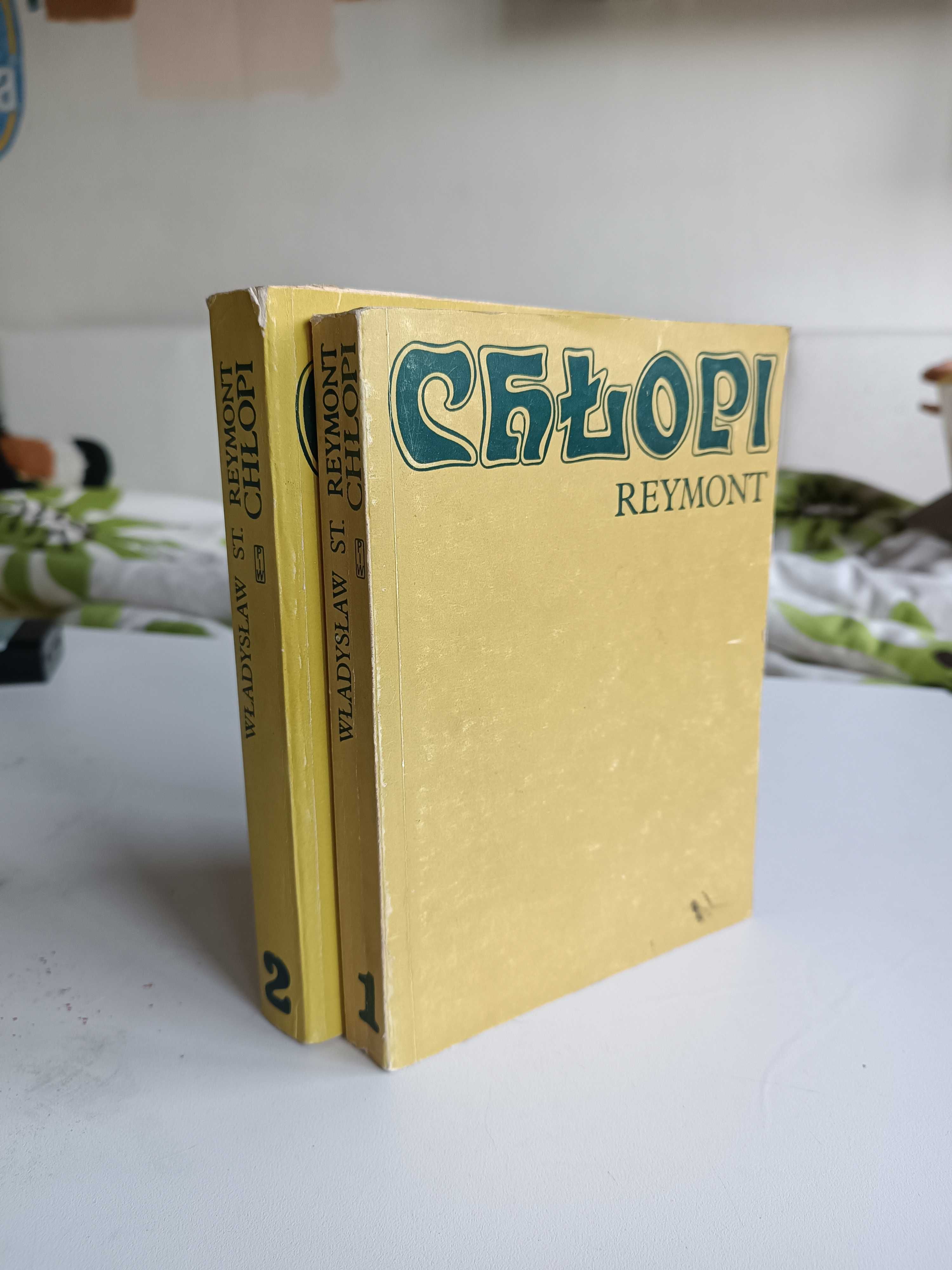 "Chłopi" Reymont rok 1982, dwa tomy