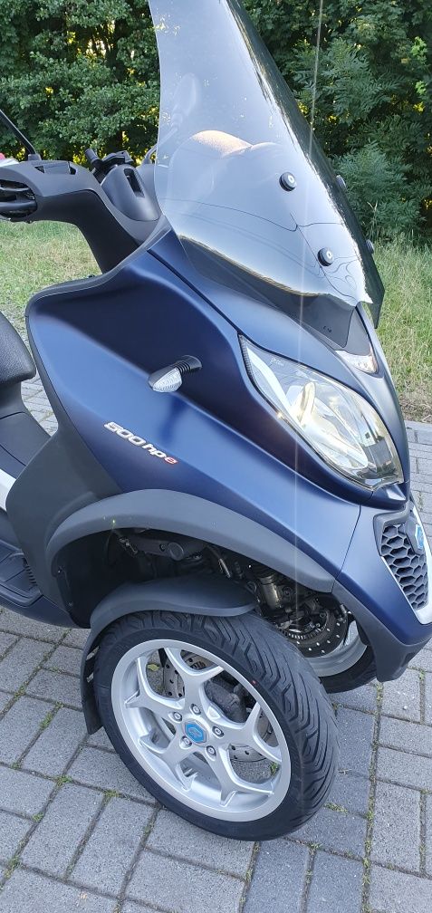 mp3 500  L5e HPE z ABS model po liftingu, przebieg 21 tys km z Niemiec