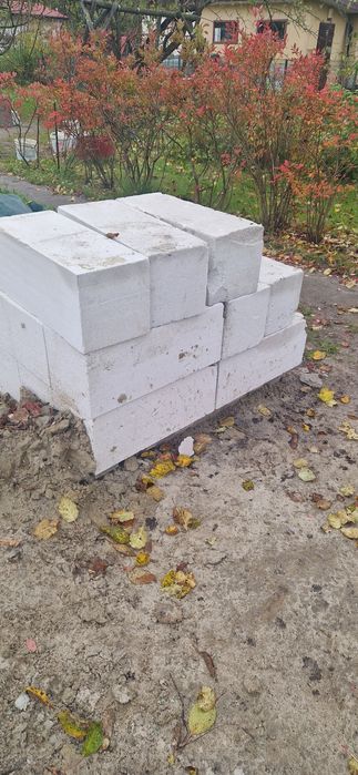 Beton komórkowy. Gazobeton h+h, 60x24x24. Bloczki. 18 sztuk
