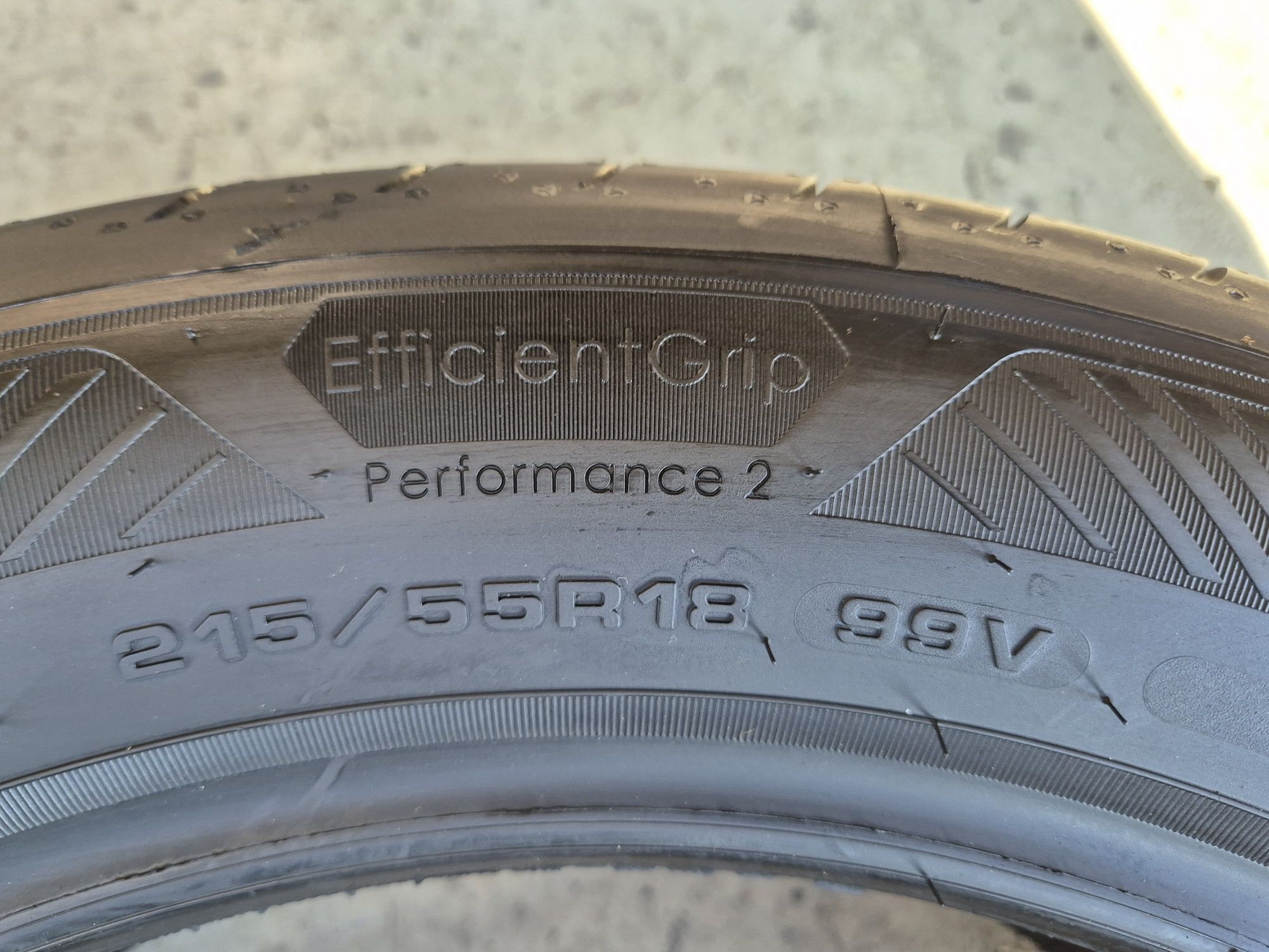 215/55/18 99V Goodyear Efficientgrip performance 2  jak nowe 2024r