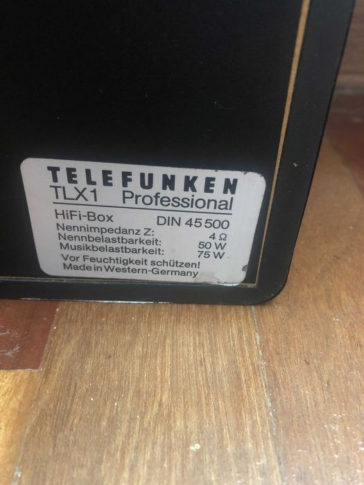 kolumny Telefunken TLX 1