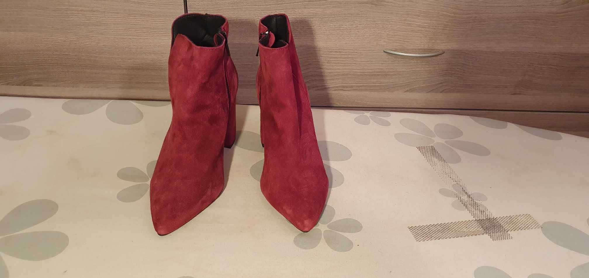 Botki, Buty, Kozaki Zamszowe Tatuum rozmiar 37, Nowe z Metką