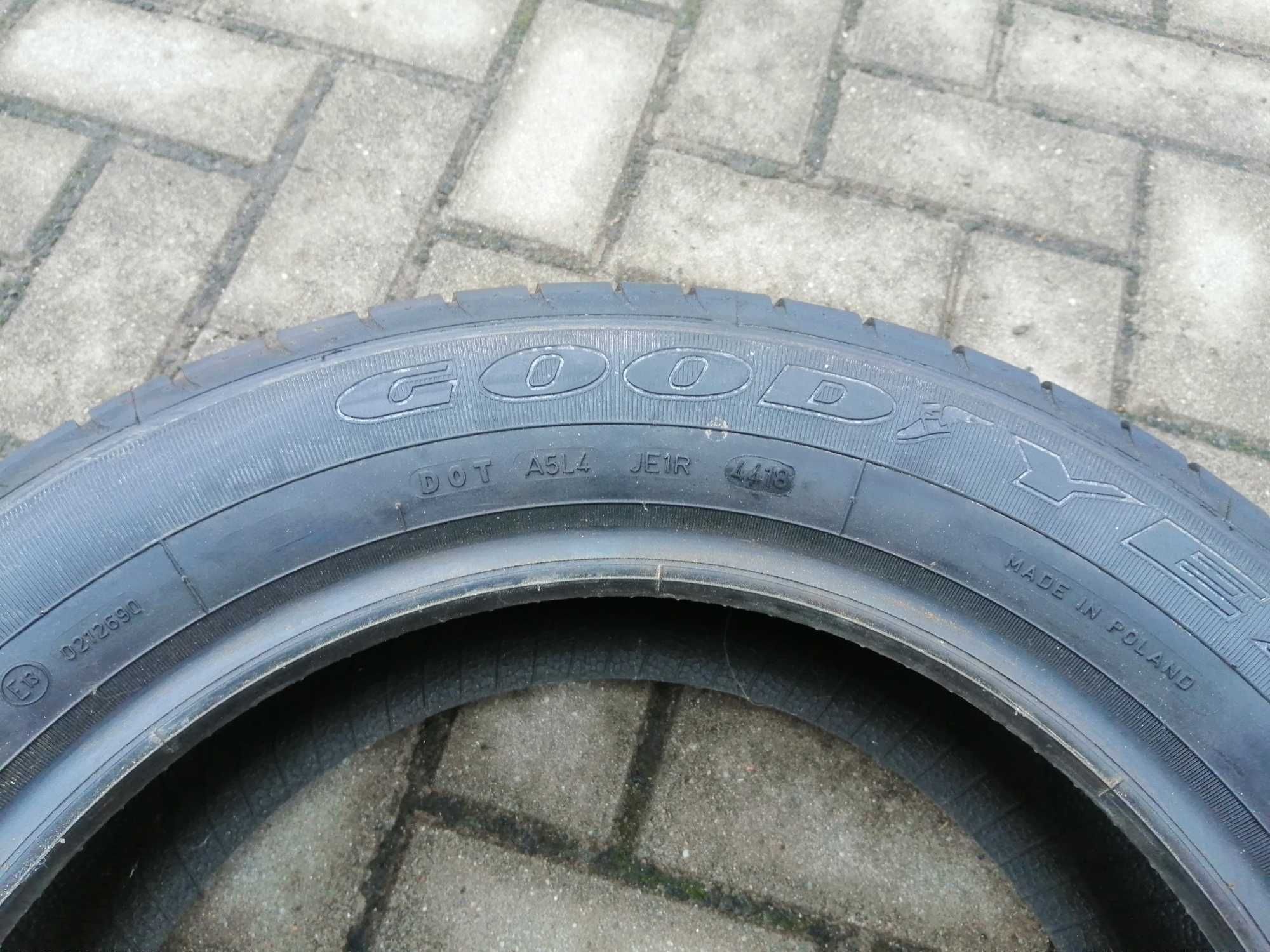 Komplet opon letnich Goodyear 195/60/16 z bieżnikiem 8mm