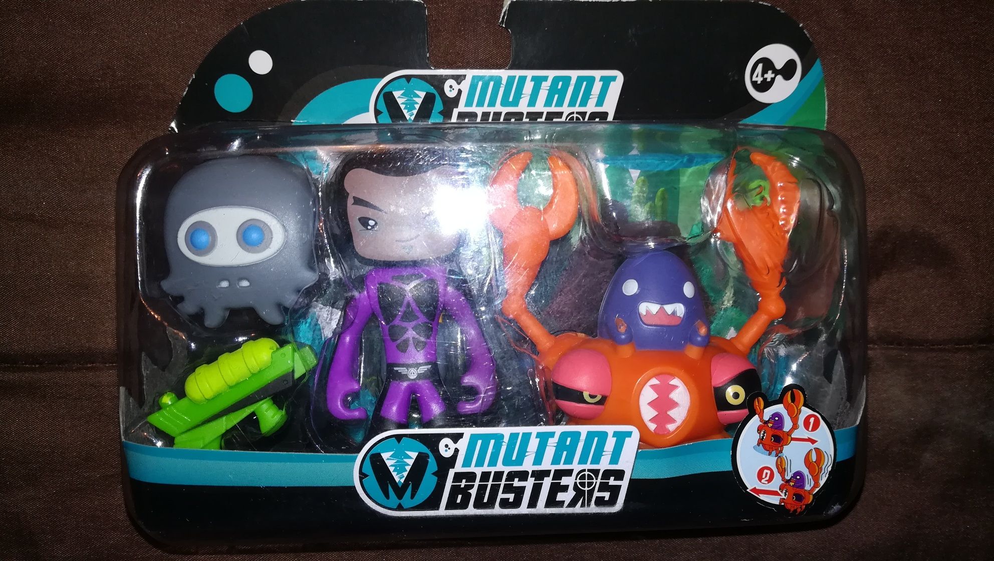 NOVAS e SELADAS - Figuras / Packs Mutant Busters