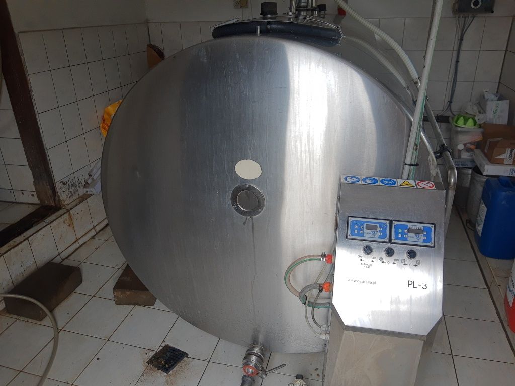 Samomyjący schładzalnik zbiornik chłodnia basen do mleka 2500 l