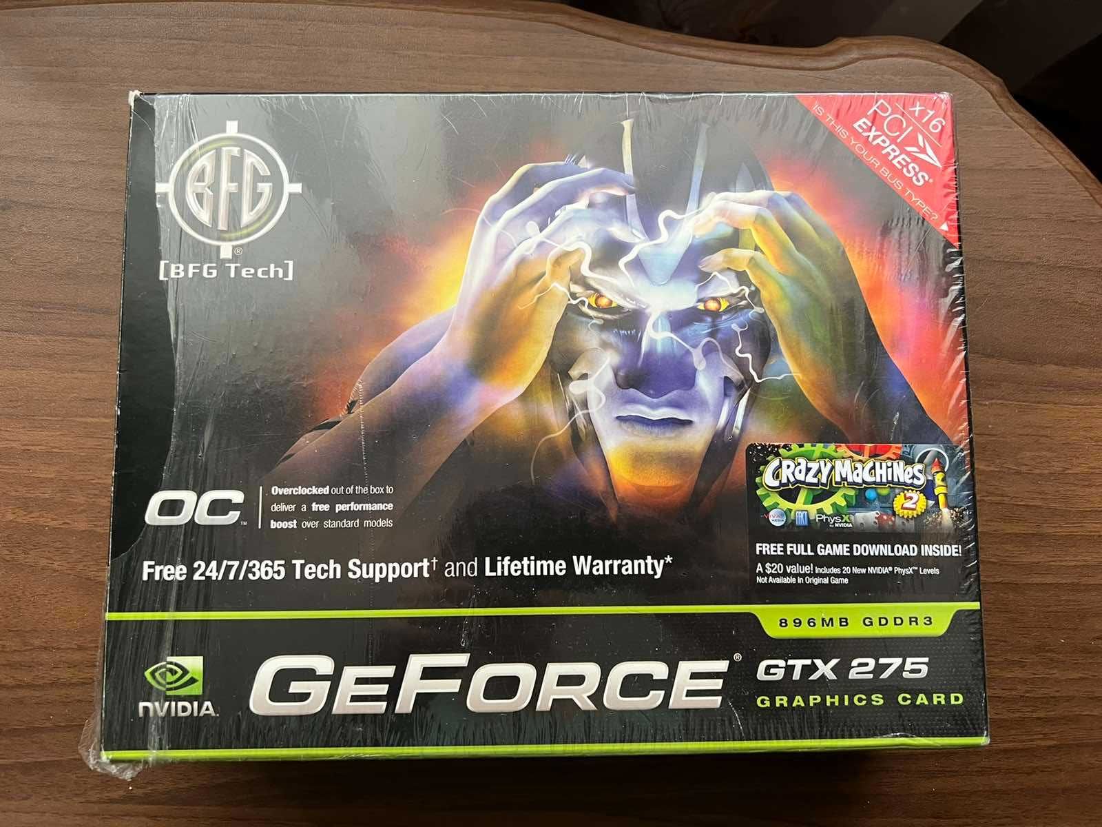 Відеокарта BFG NVIDIA GeForce GTX 275 OC 896MB GDDR3