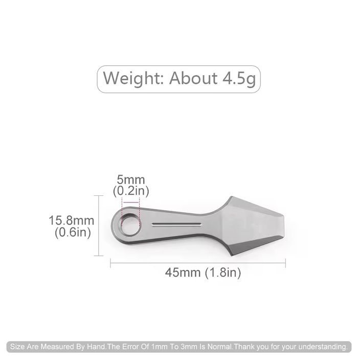 EDC ‼️ Маленький лом/шпатель з титану