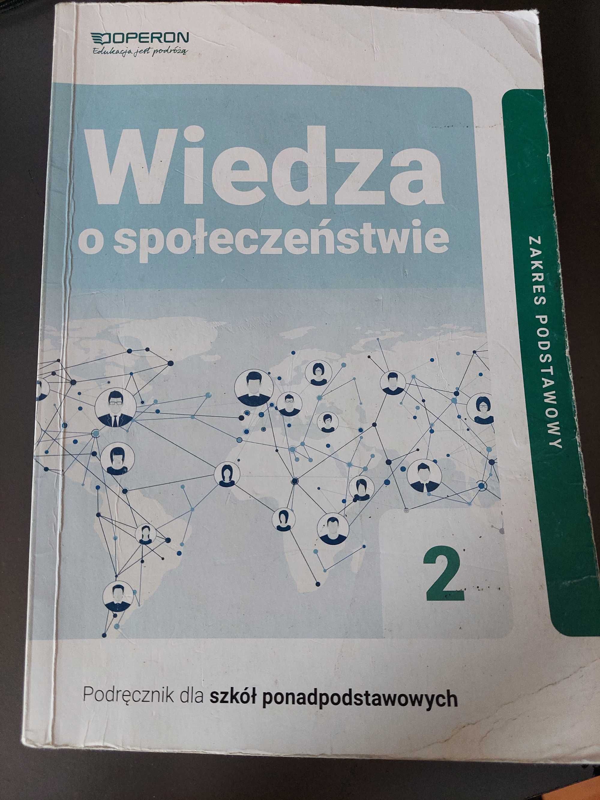 Wiedza o społeczeństwie 2 - Podręcznik - Operon zakres podstawowy