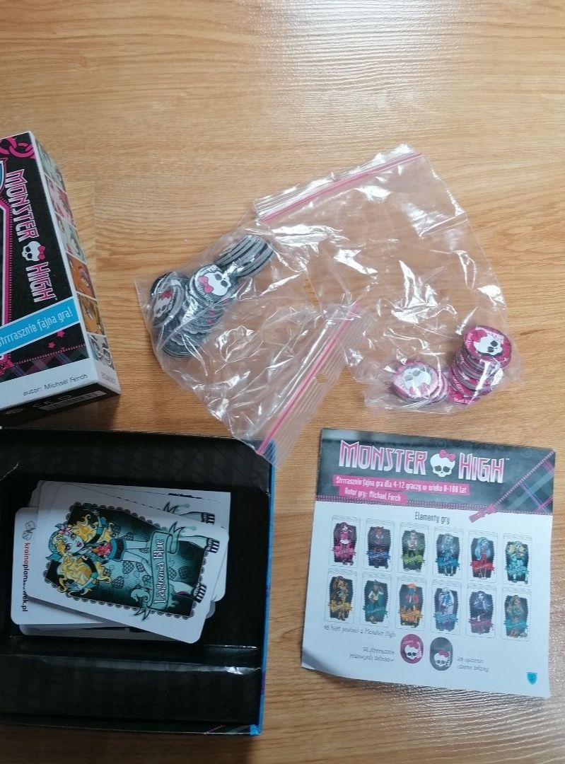 Egmont gra Monster high, wiek 8-108 lat