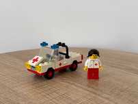LEGO Classic Town 6629 Ambulans Karetka 1981 Stary Zestaw Doktor City