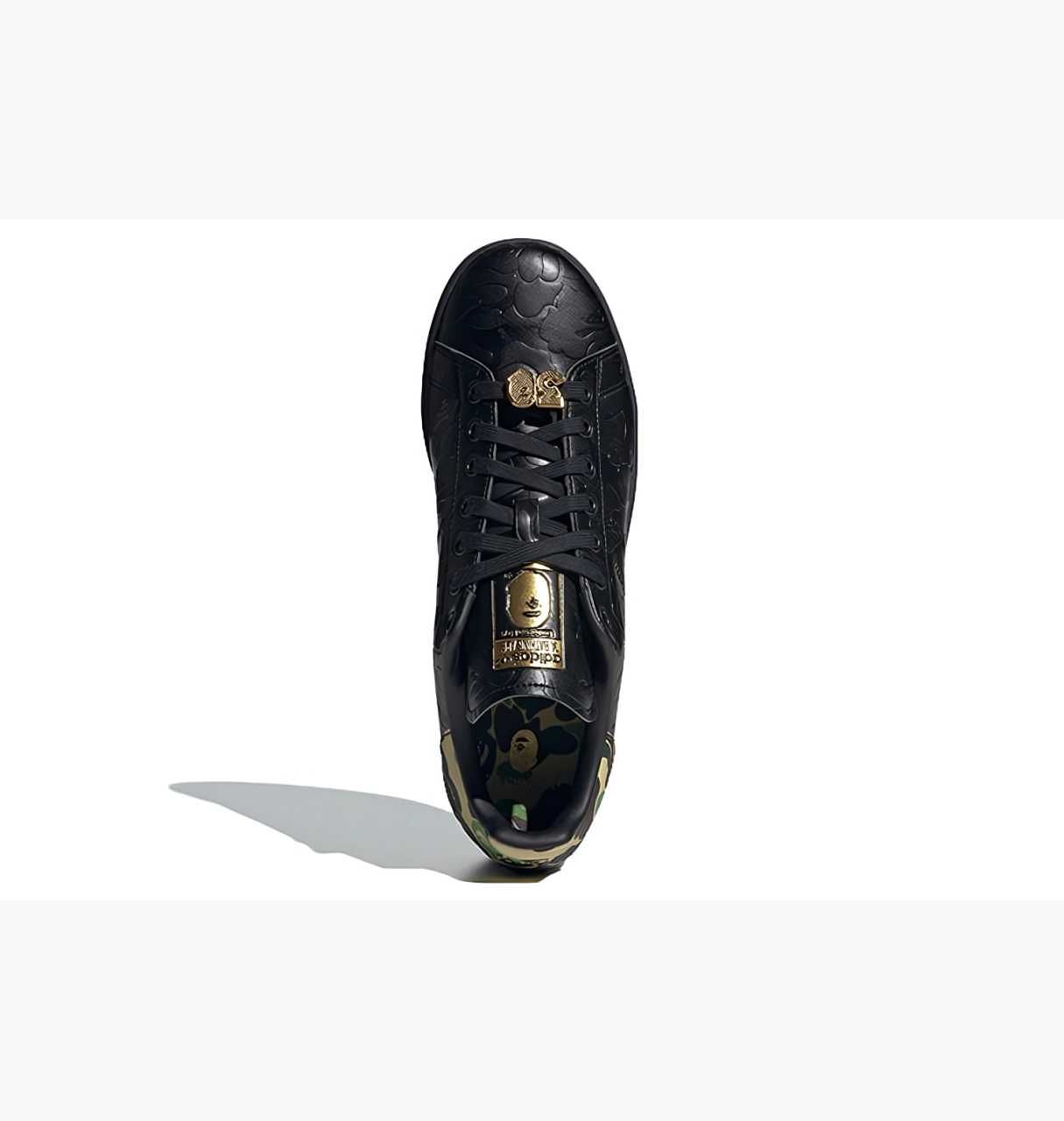 Кросівки унісекс Adidas Bape X Stan Smith Black