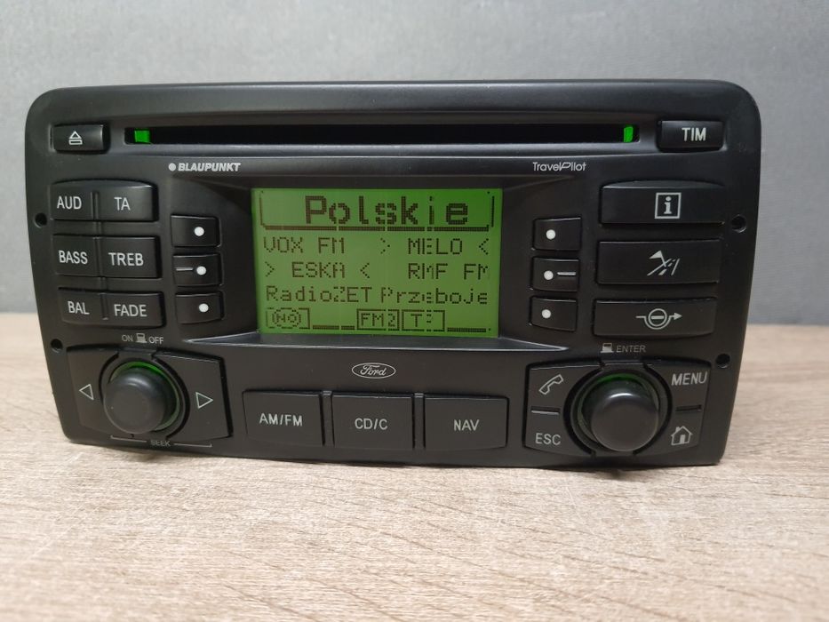 Radio samochodowe Ford CD, Nawigacja, Mondeo Focus Fiesta RNS4-TP132