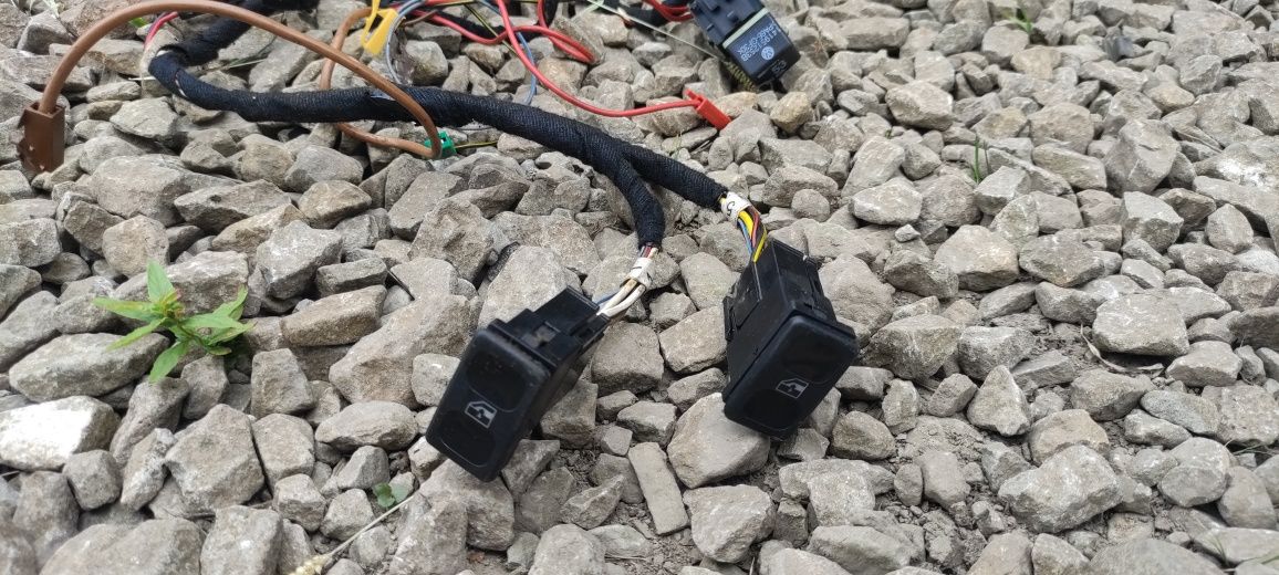 Wiązka elektrycznych szyb 3d rarytas golf 2 Jetta a2 komplet GTI gtd