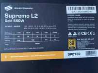 Zasilacz komputerowy komputer SilentiumPC Supremo L2 550W 80Plus Gold