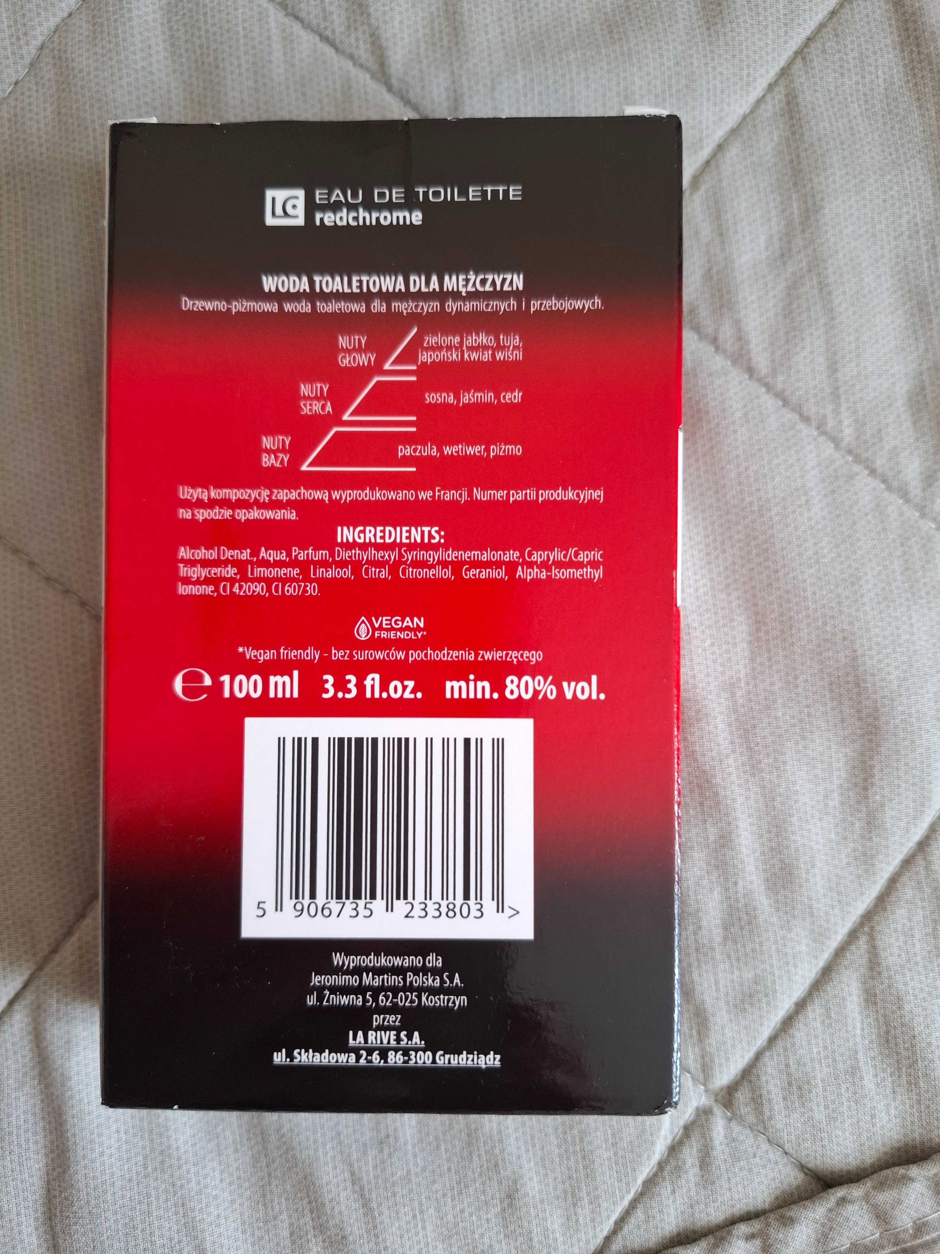 Lucca Cipriano woda toaletowa plus dezodorant gratis
