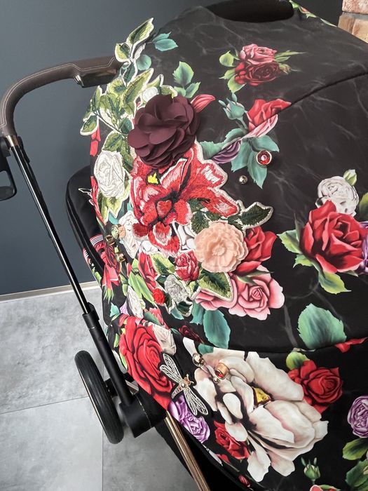 Cybex Spring Bloosom dark Priam 4.0+ fotelik