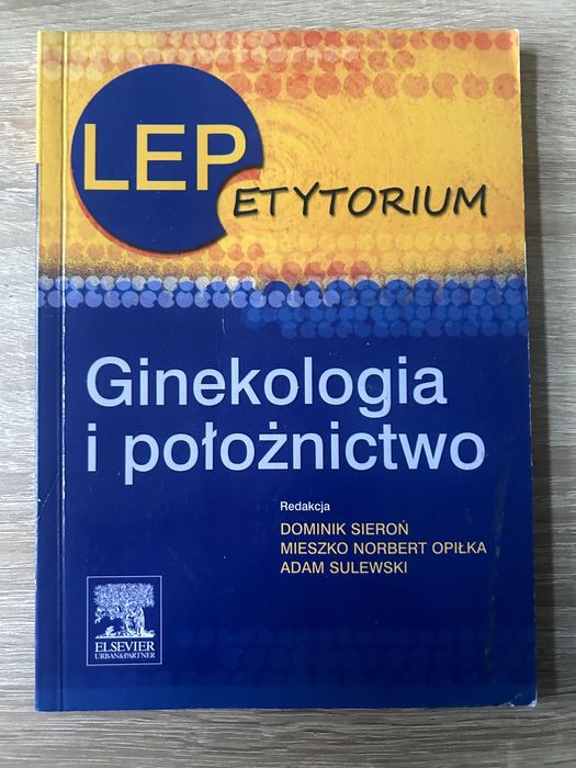 Książka do LEPetytorium Ginekologia i Położnictwo, używana, stan dobry