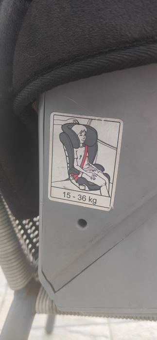 Cadeira auto 15kg/36kg