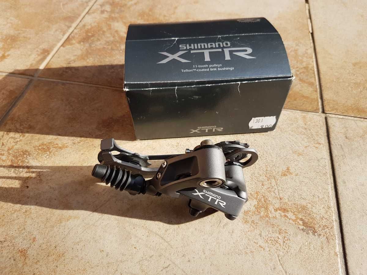 NOWA przerzutka tył Shimano XTR, RD-M952, retro MTB, w pudełku NOWA