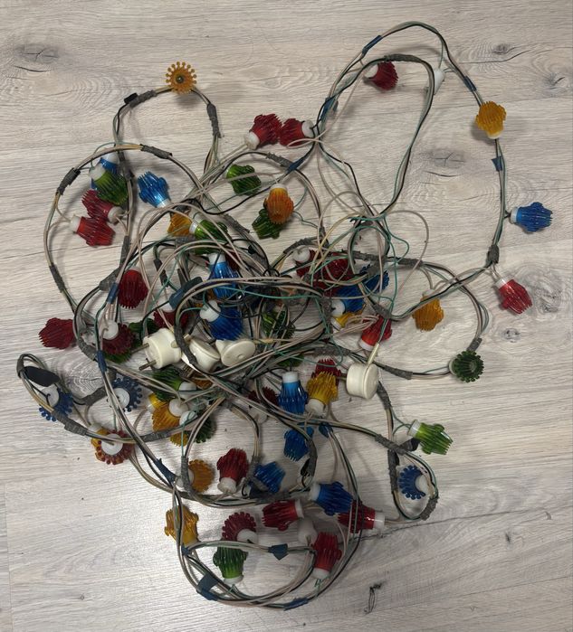 Новогодние гирлянды СССР