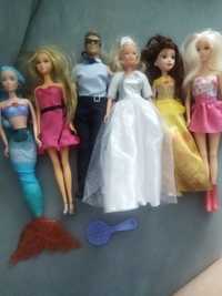 Lalki Barbie i inne, zestaw lub pojedynczo