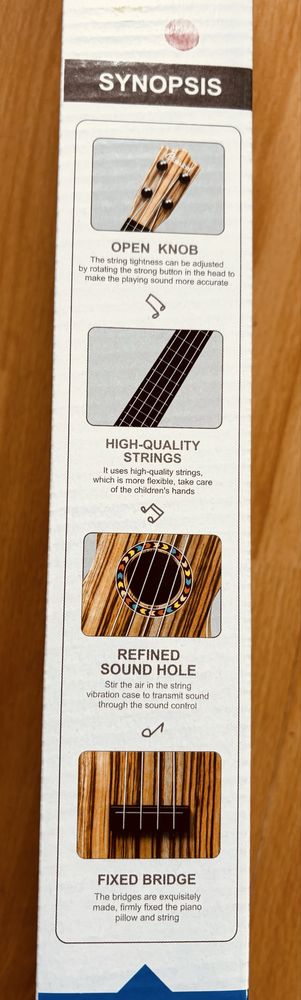 Ukulele dla dzieci gitara klasyczna