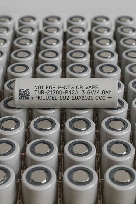 Акамулятори Molicel 21700 P42A 3.6v