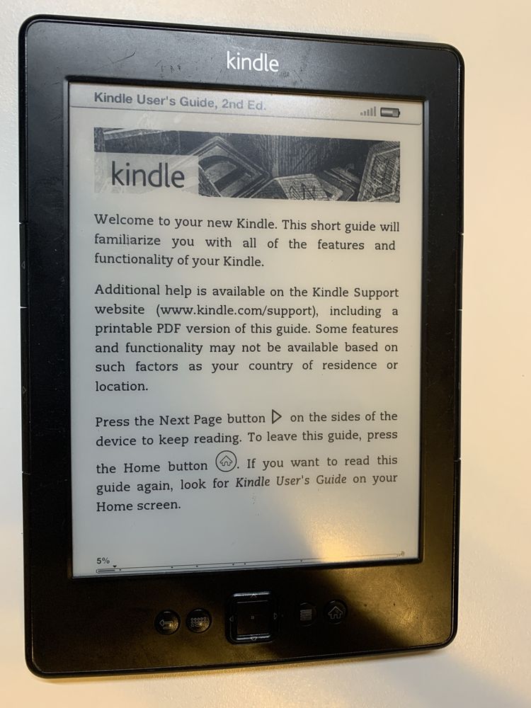 Kindle 4 Wi-Fi E-Reader 6” – sprawny, z reklamami
