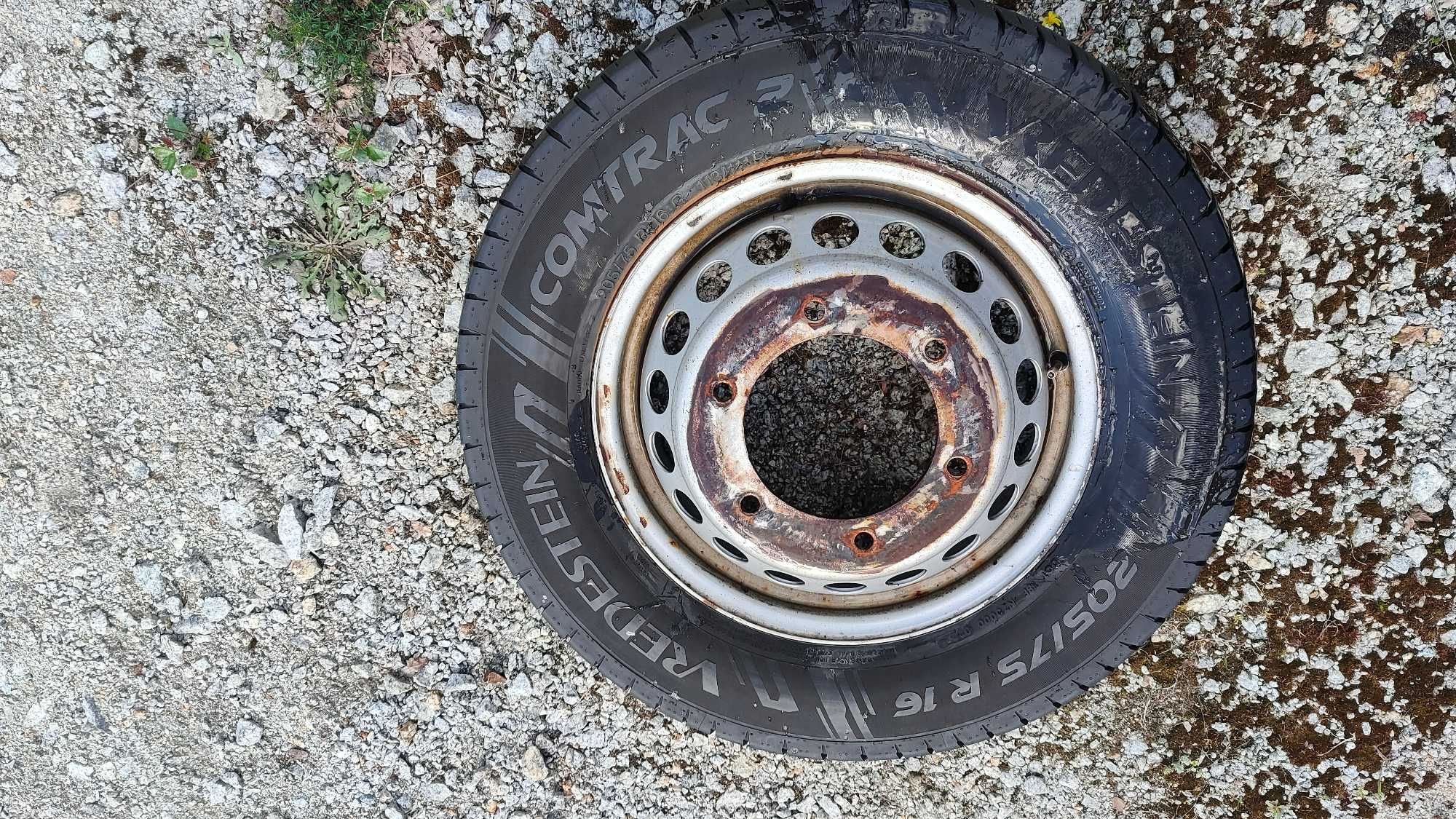 Koło Zapasowe Zapas Sprinter 906 907 Crafter Bliźniak 205/75/16C 6x205