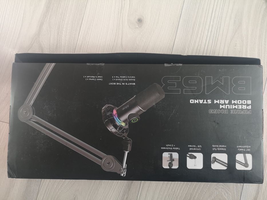 Stojak statyw na mikrofon fifine