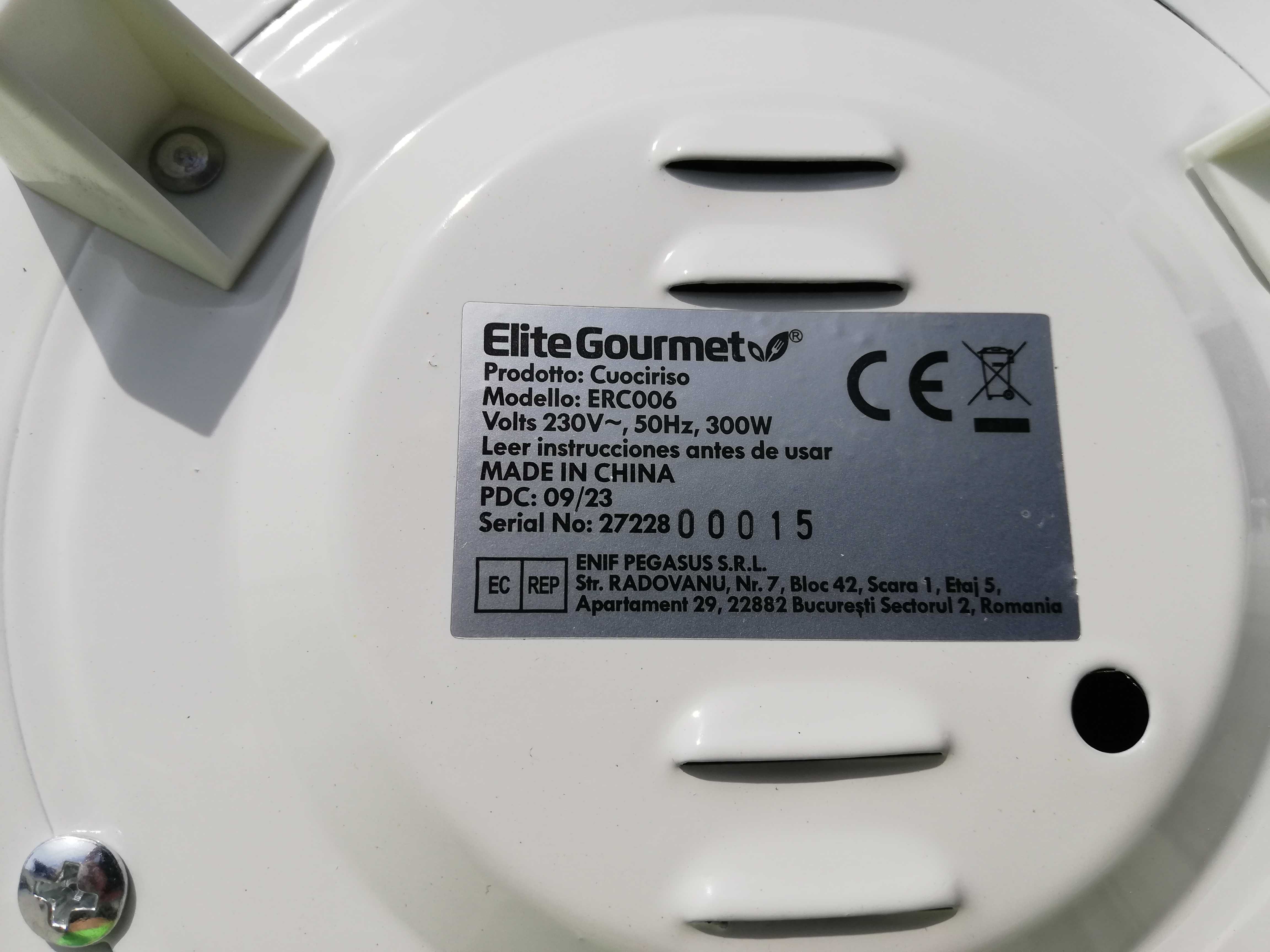 Szybkowar do ryżu Elite Gourmet ERC-006 Elektryczny