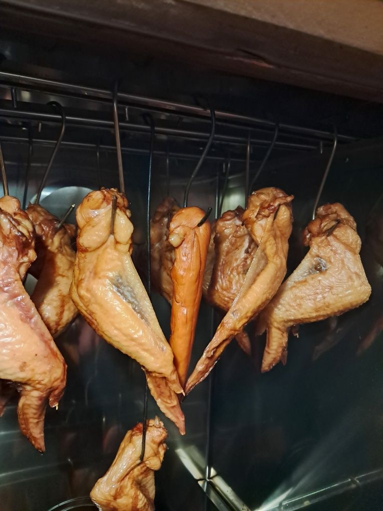 Куряча нарізка горячого копчення