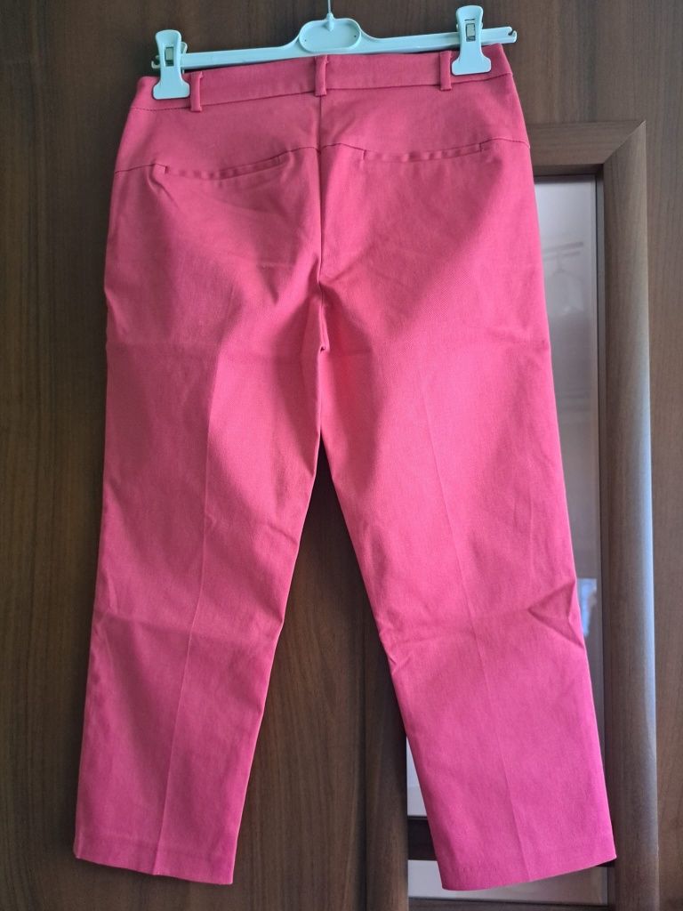 Różowe spodnie damskie rozmiar 36