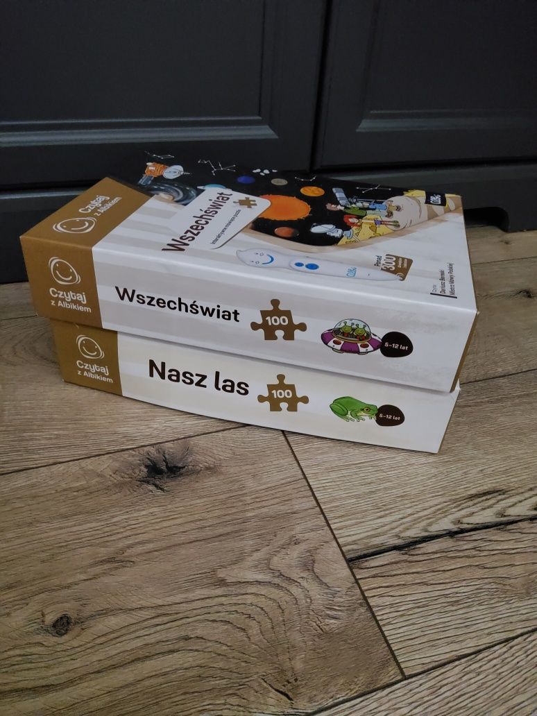 Czytaj z albikiem Interaktywne mówiące puzzle