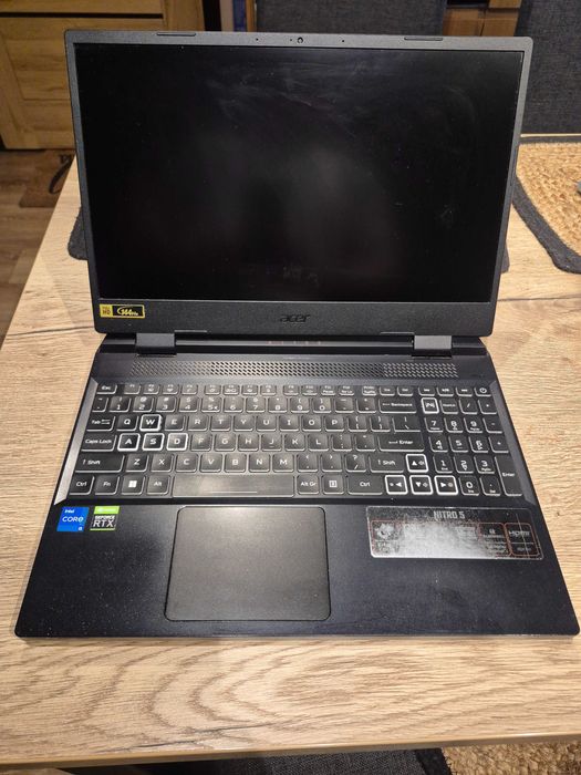 Laptop acer nitro 5 an515-58 i5-12500h 16gb 512gb rtx3060/144h 15.6"