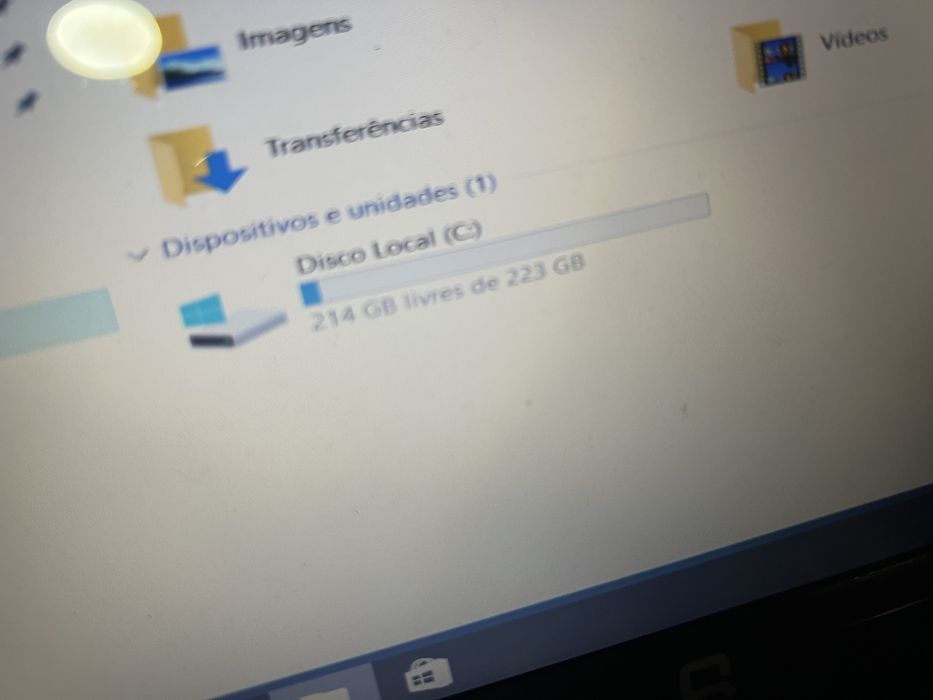 Mini hp com carregador
