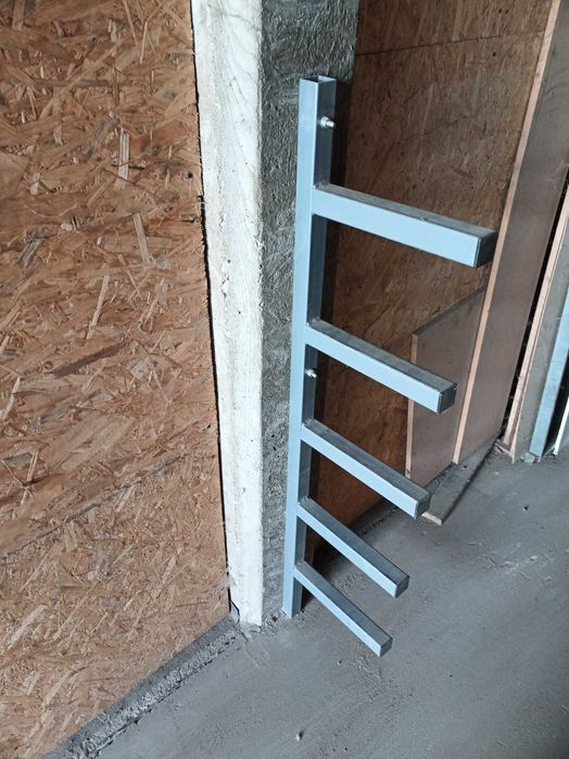 Wieszak, półka, regał na stal, profile, rury 3szt + przedłużki