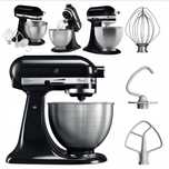 Robot planetarny kuchenny KitchenAid Classic 5K45SSEOB 275 W czarny 4,