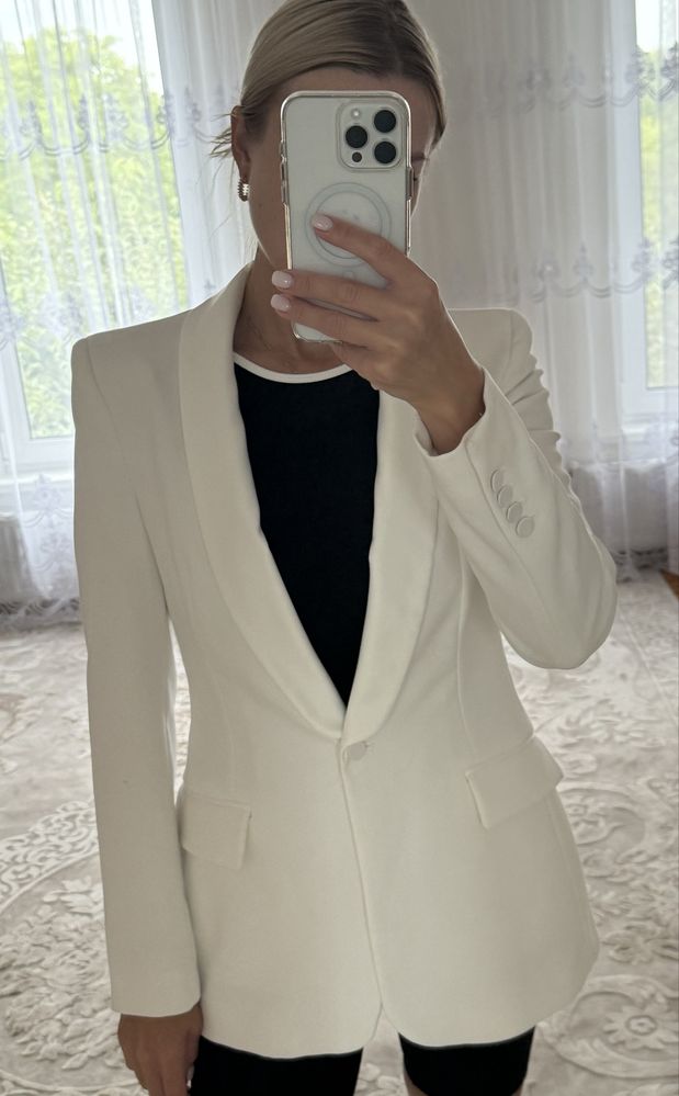 Приталений  піджак zara